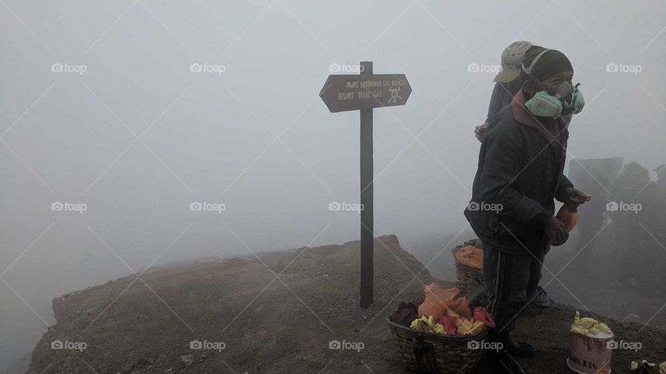 Ijen Crater, Indonesia