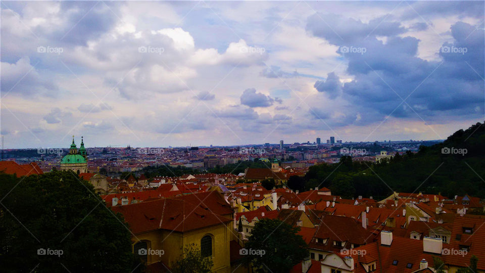 Prague's panorama