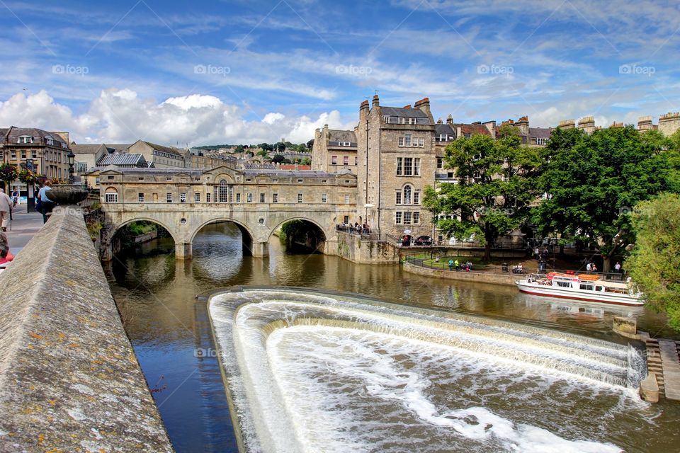Bath England Bridge