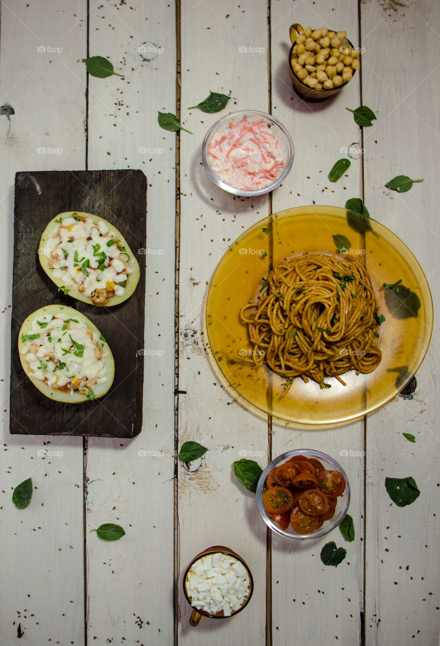 Spaghetti and Potato boat