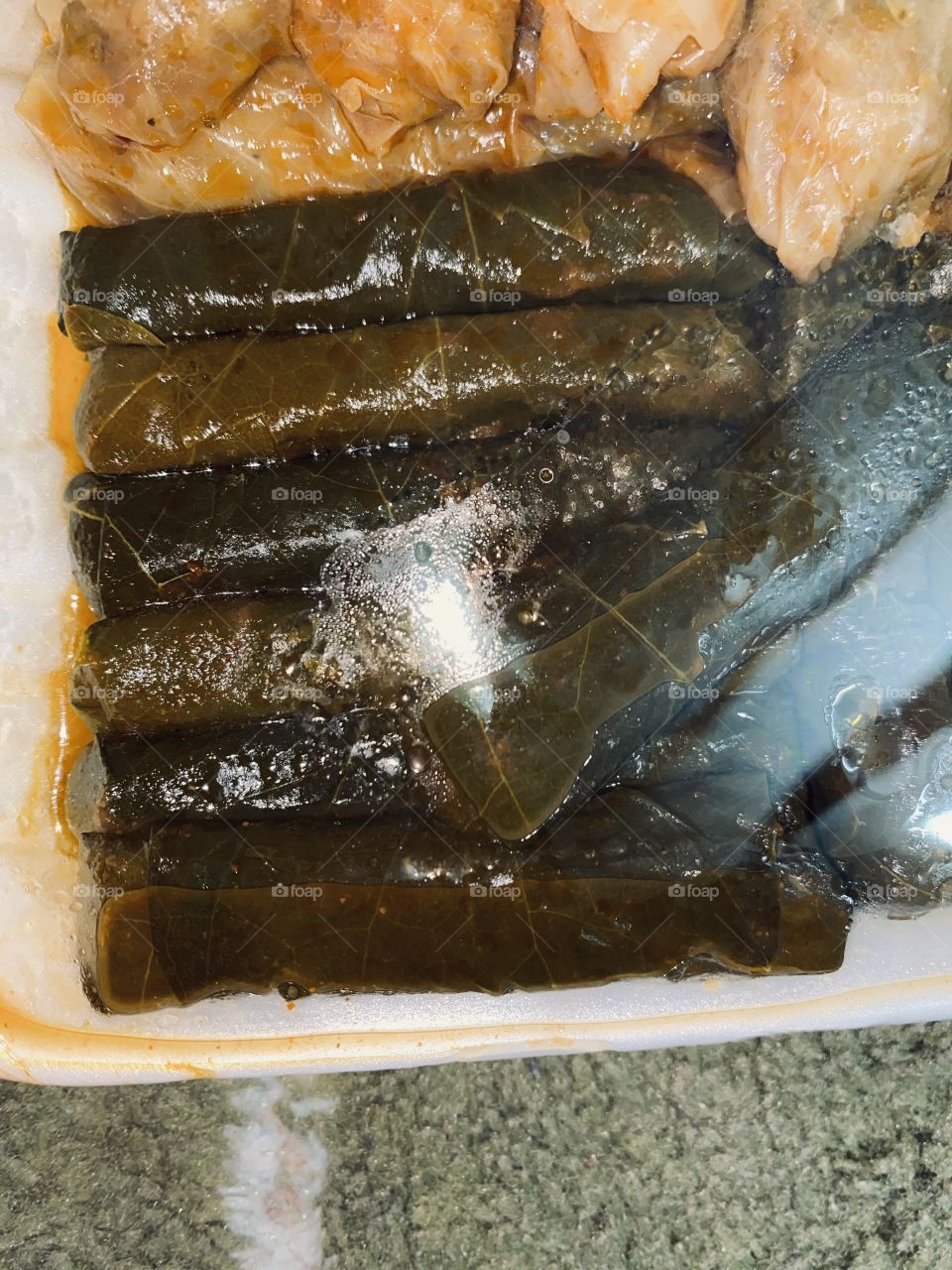 grape leaves favorite cooking for me 🍁