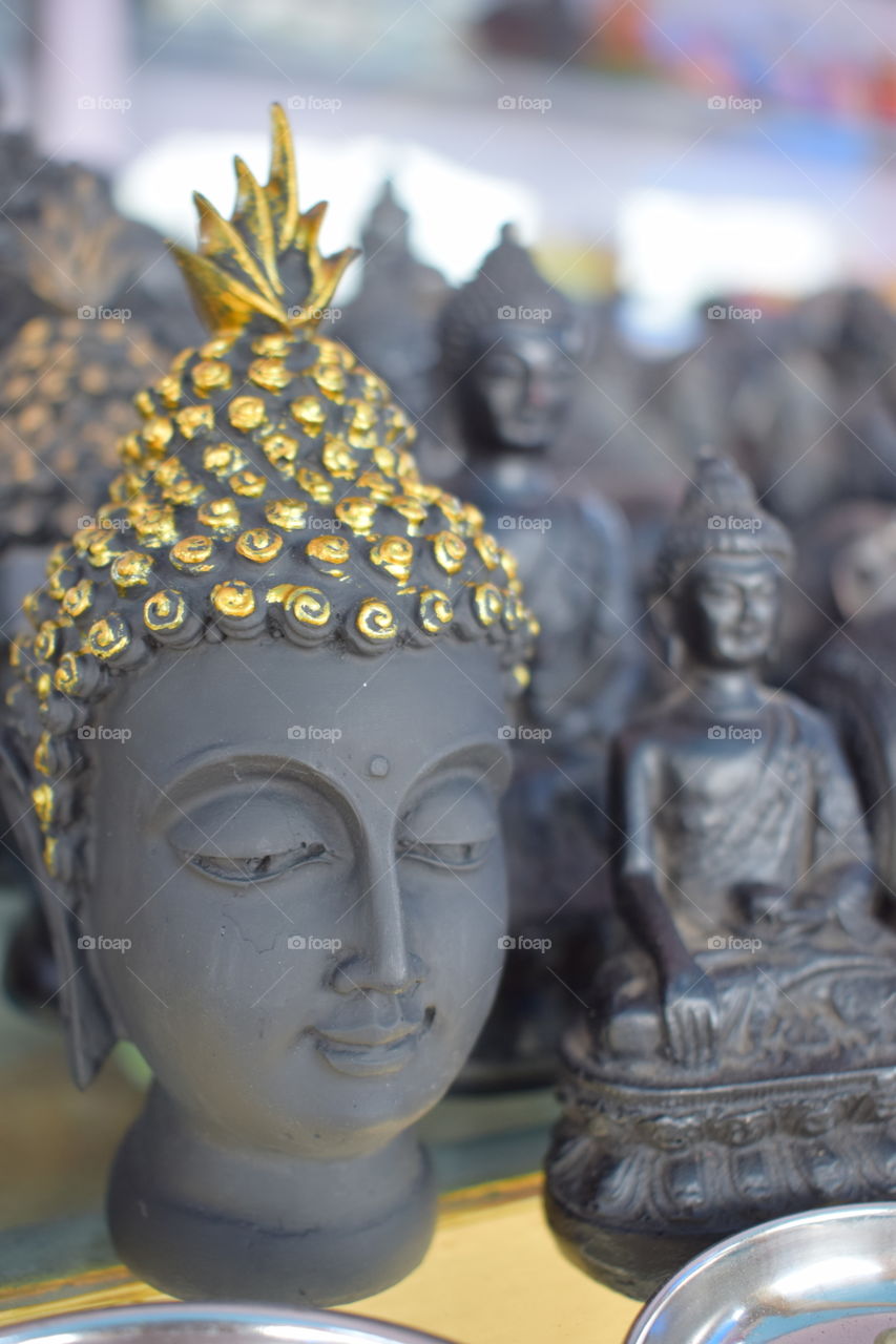 Close-up Of Smiling Buddha