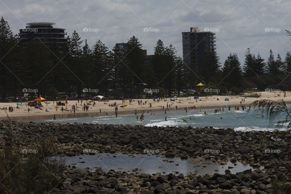 Summer Day Beach Side