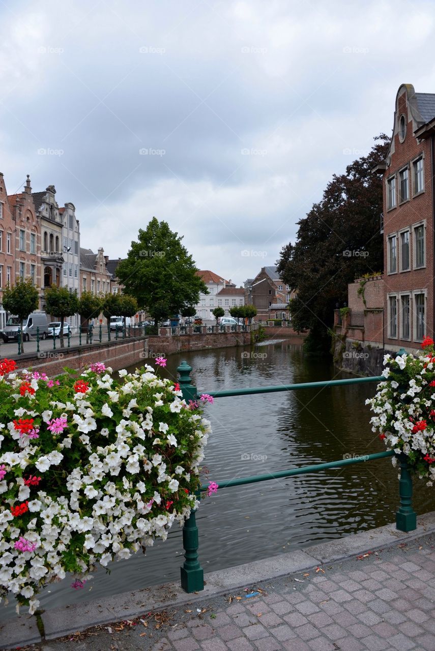 Cityscape in Lier,Belgium.