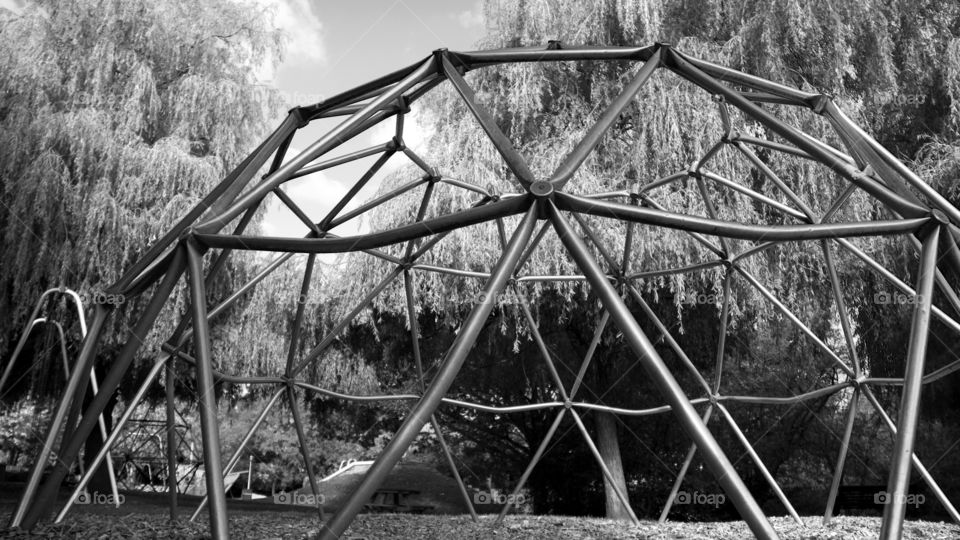Bucky. Buckyball climbing frame