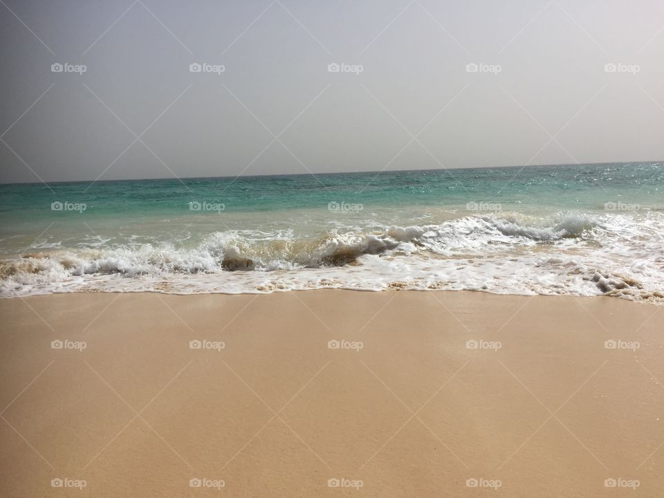 By the sea at Cape Verde 