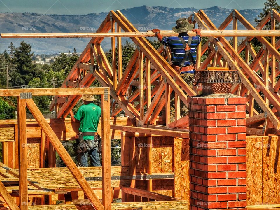 House Construction Workers