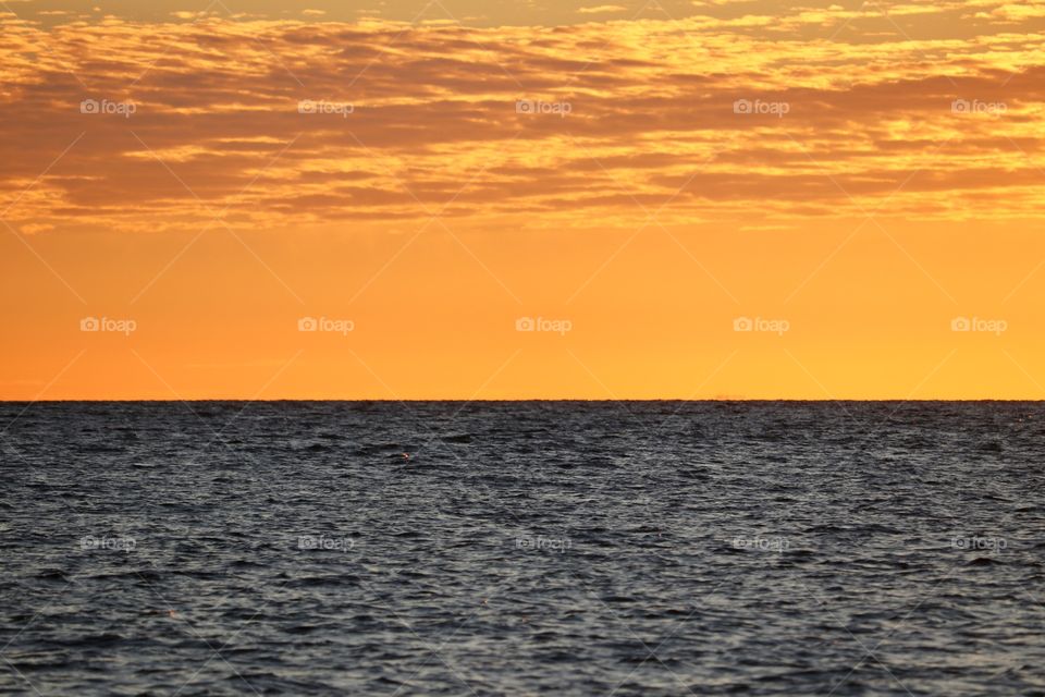 Sunrise over the ocean Australia 