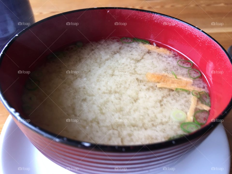 Miso soup 