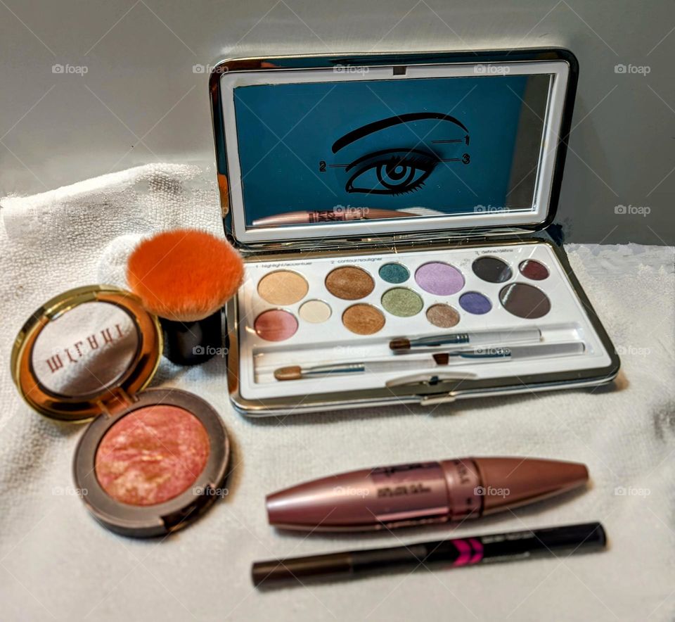 my morning makeup  routine