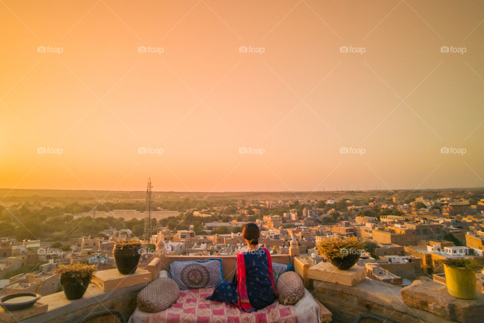 Jaisalmer sunset