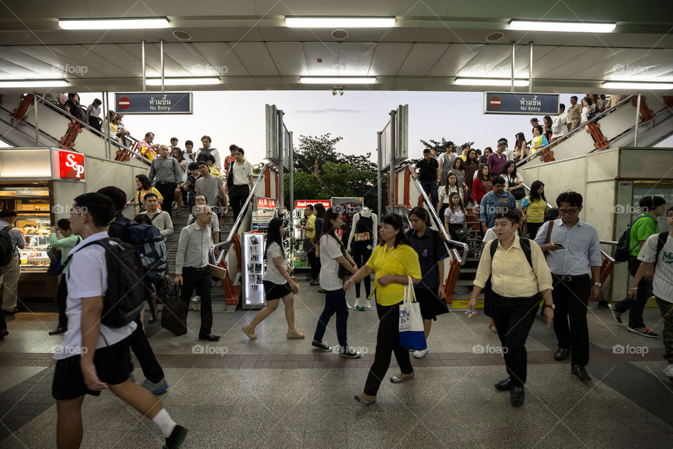 BTS public train station 