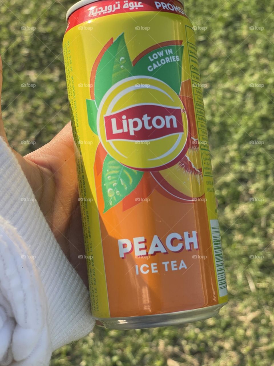 lipton peach ice tea 