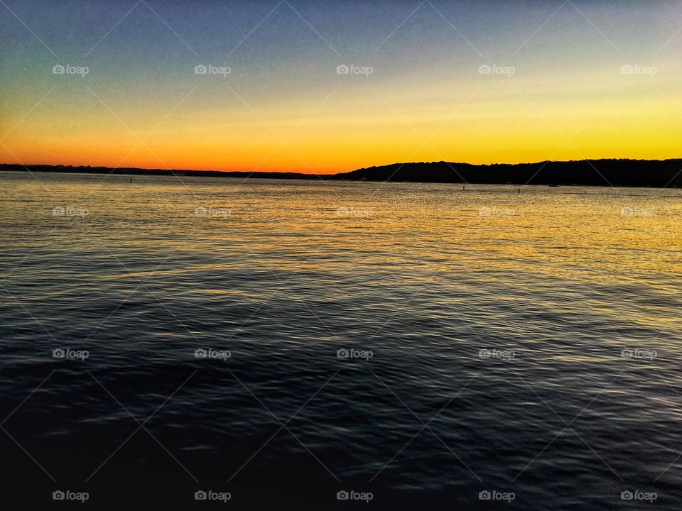 Scenic view of sunset