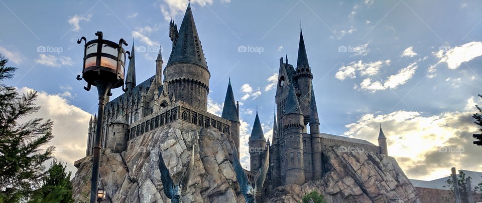 Harry Potter Castle at Universal Studios Orlando 