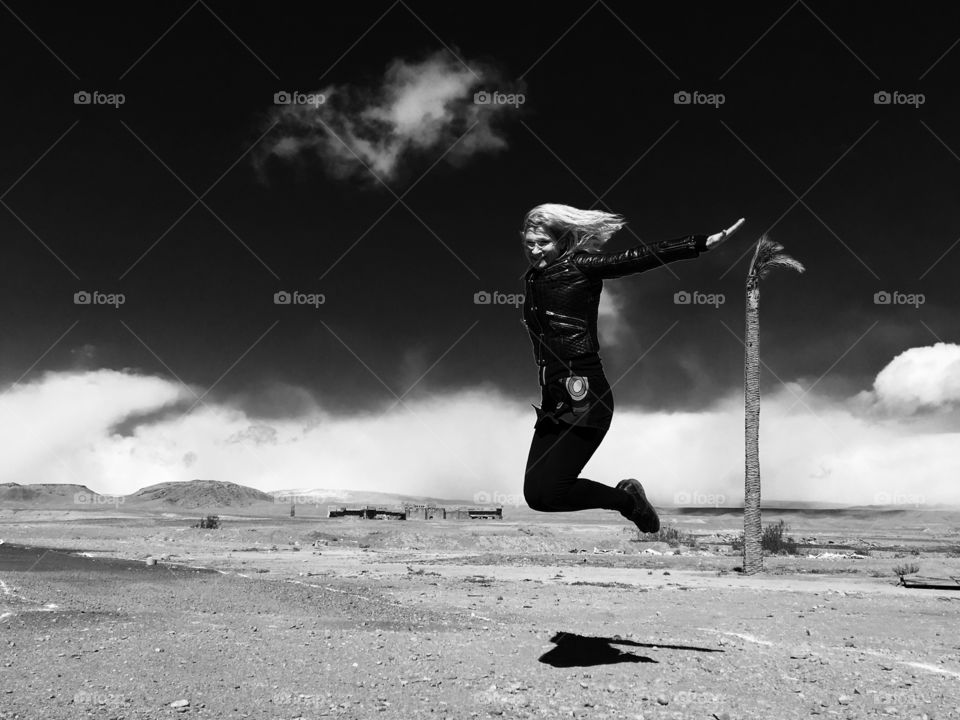 Portrait of young woman