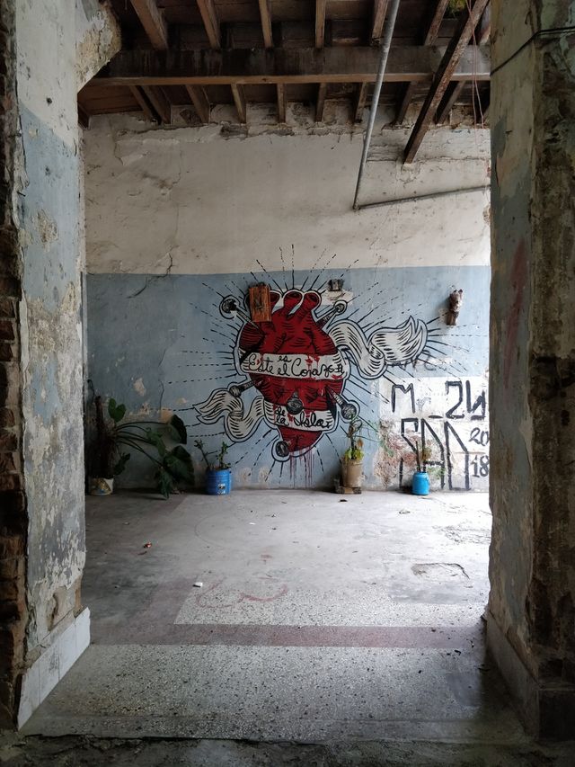 streetart, Havanna, Cuba, heart, art