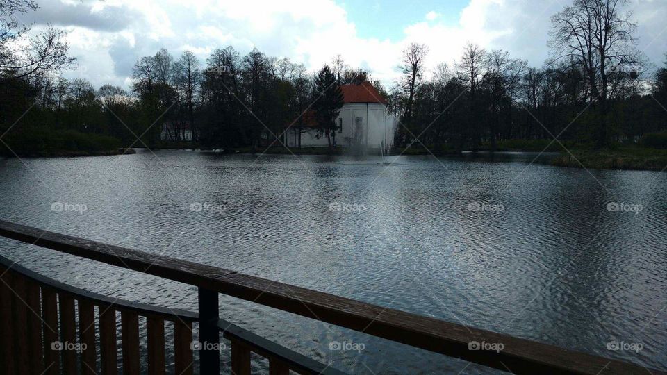 church in lake