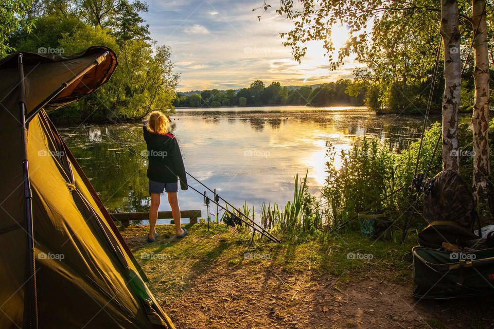 Lake, Water, Canoe, Reflection, River