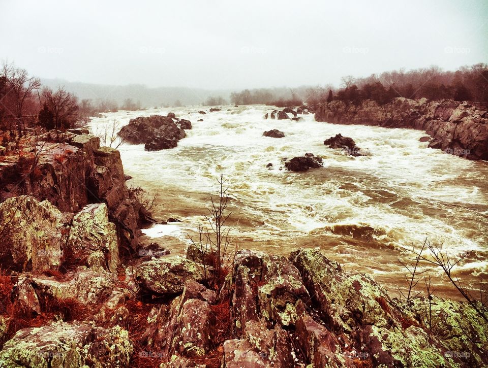 Potomac River at Great Falls VA