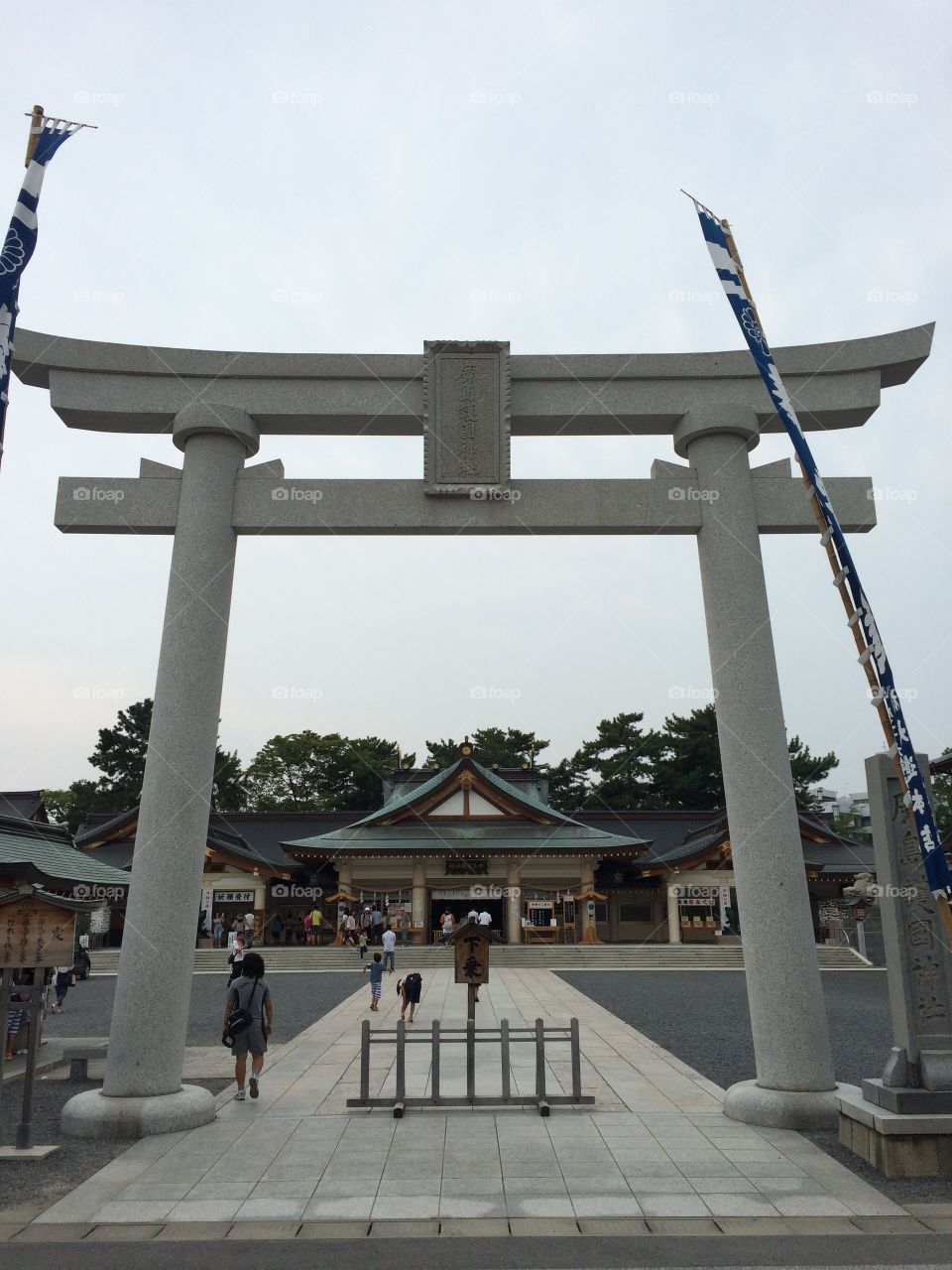Tori gate in Hiroshima 