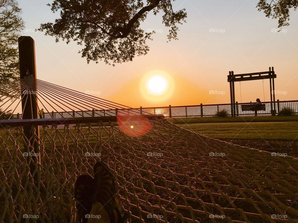 Hammock by Sunset