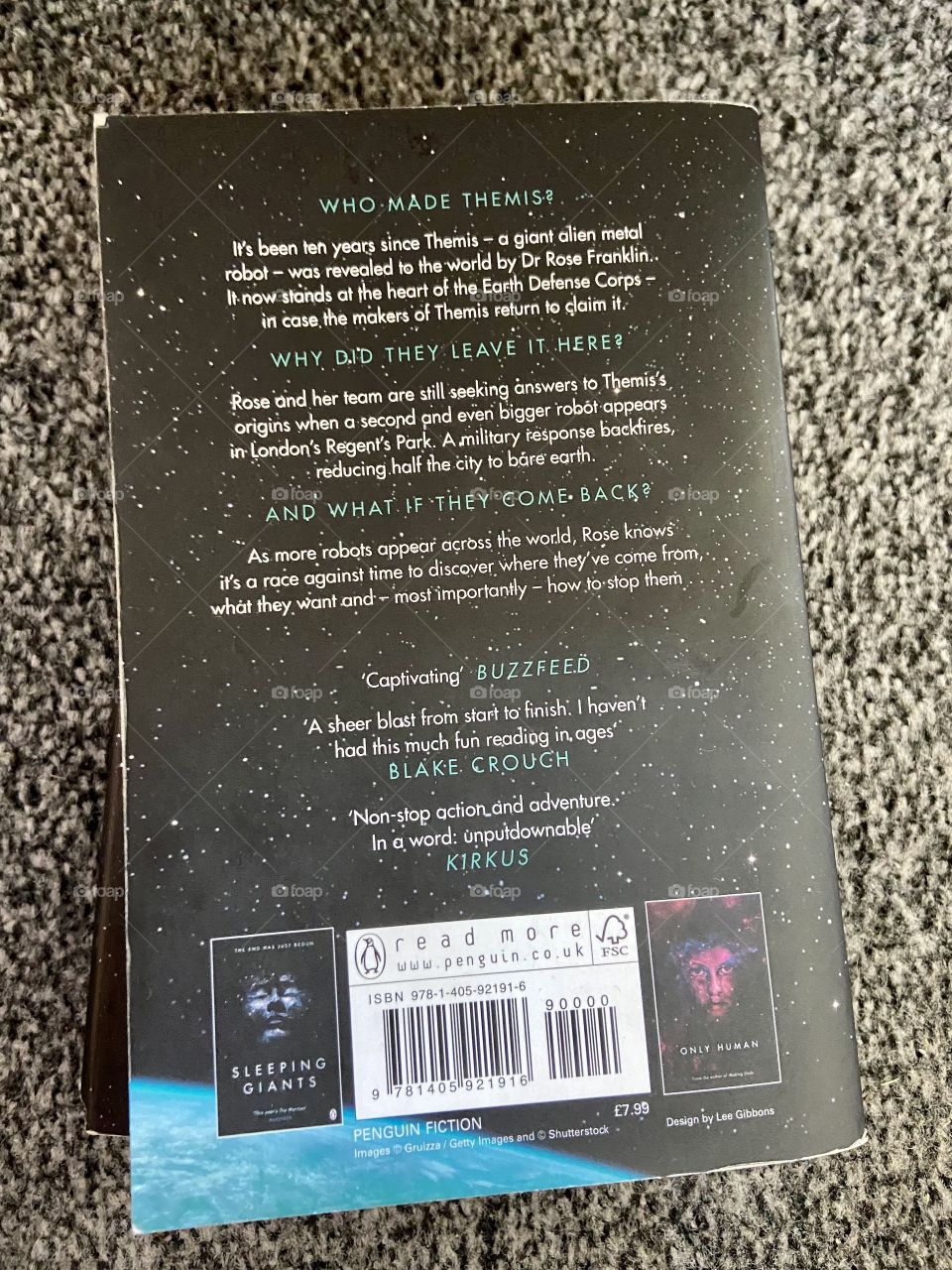 The Themis Files - Book 2 - Waking Gods by Slyvain Neuvel ❤️