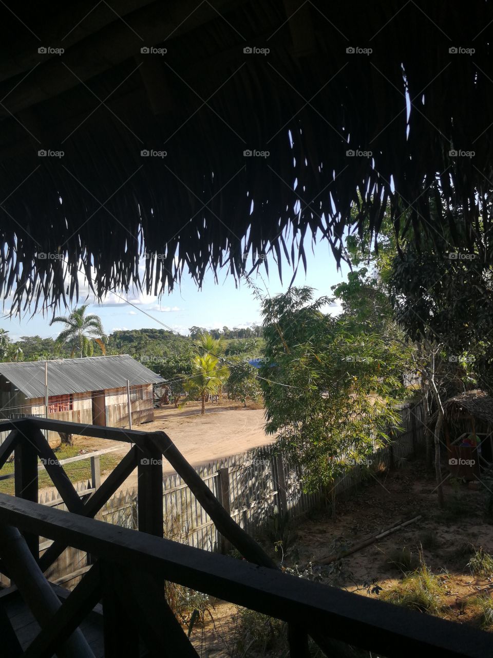Amazon village view