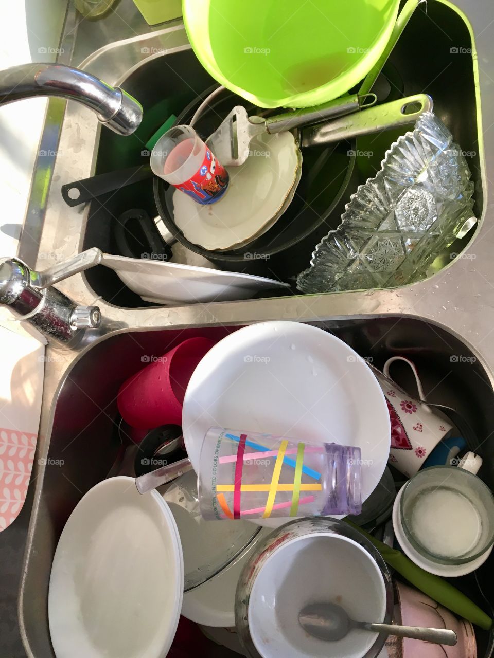 dirty dishes