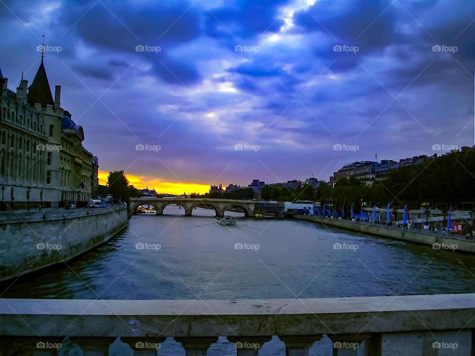 Seine by night