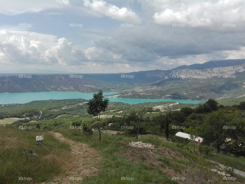 The gorges du Verdon , Ardèche , France