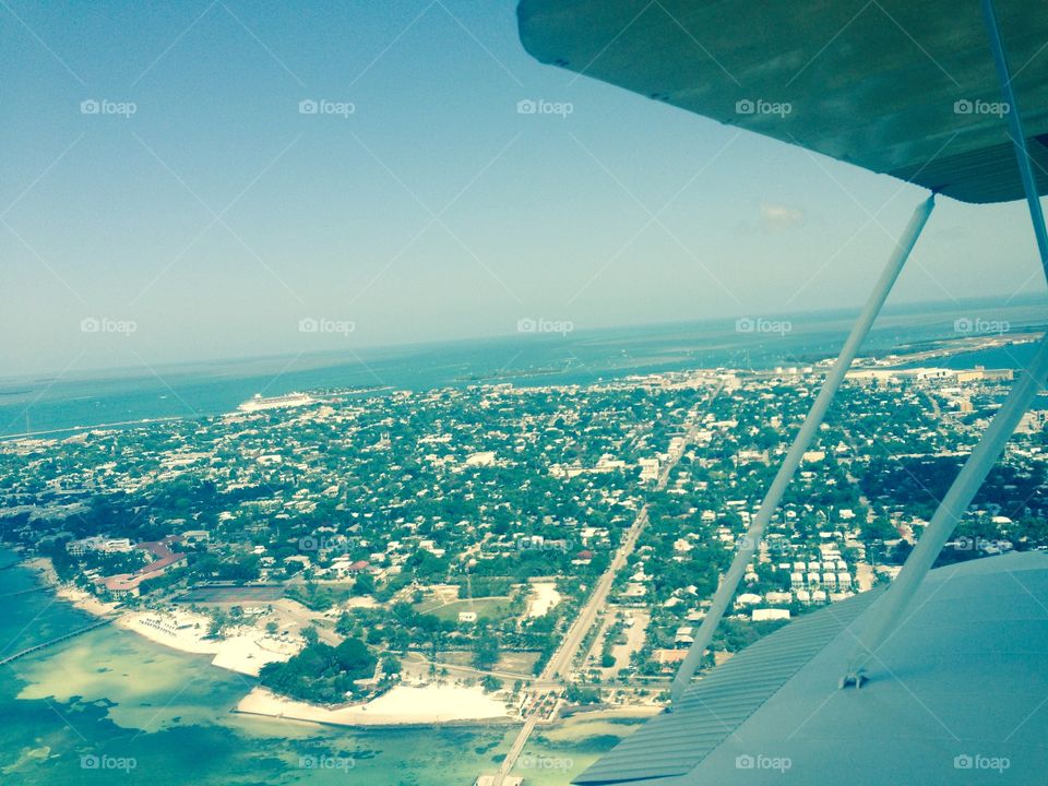 Key west from the air