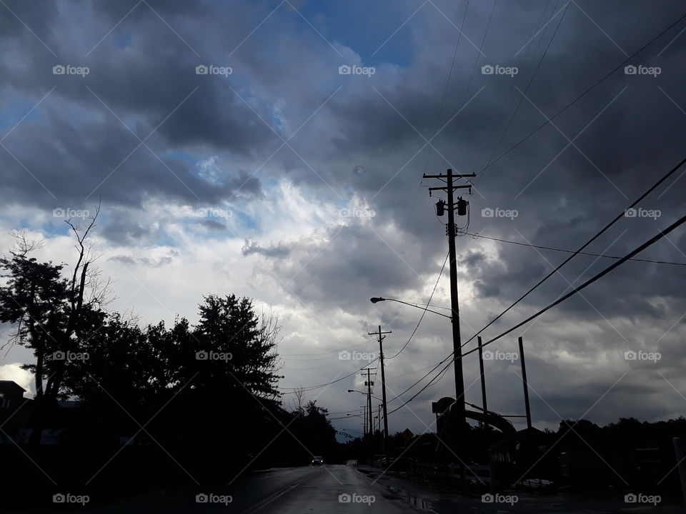 storm clouds
