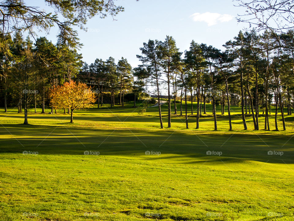 Golf court in Stavanger, Norway