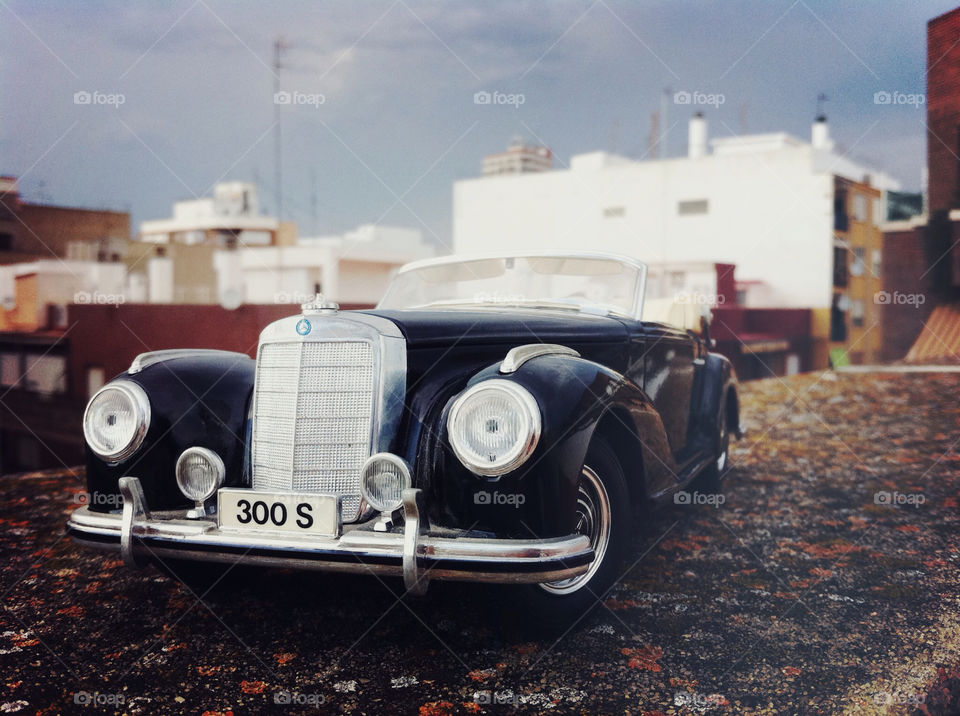 car toy classic roof by zebisphoto