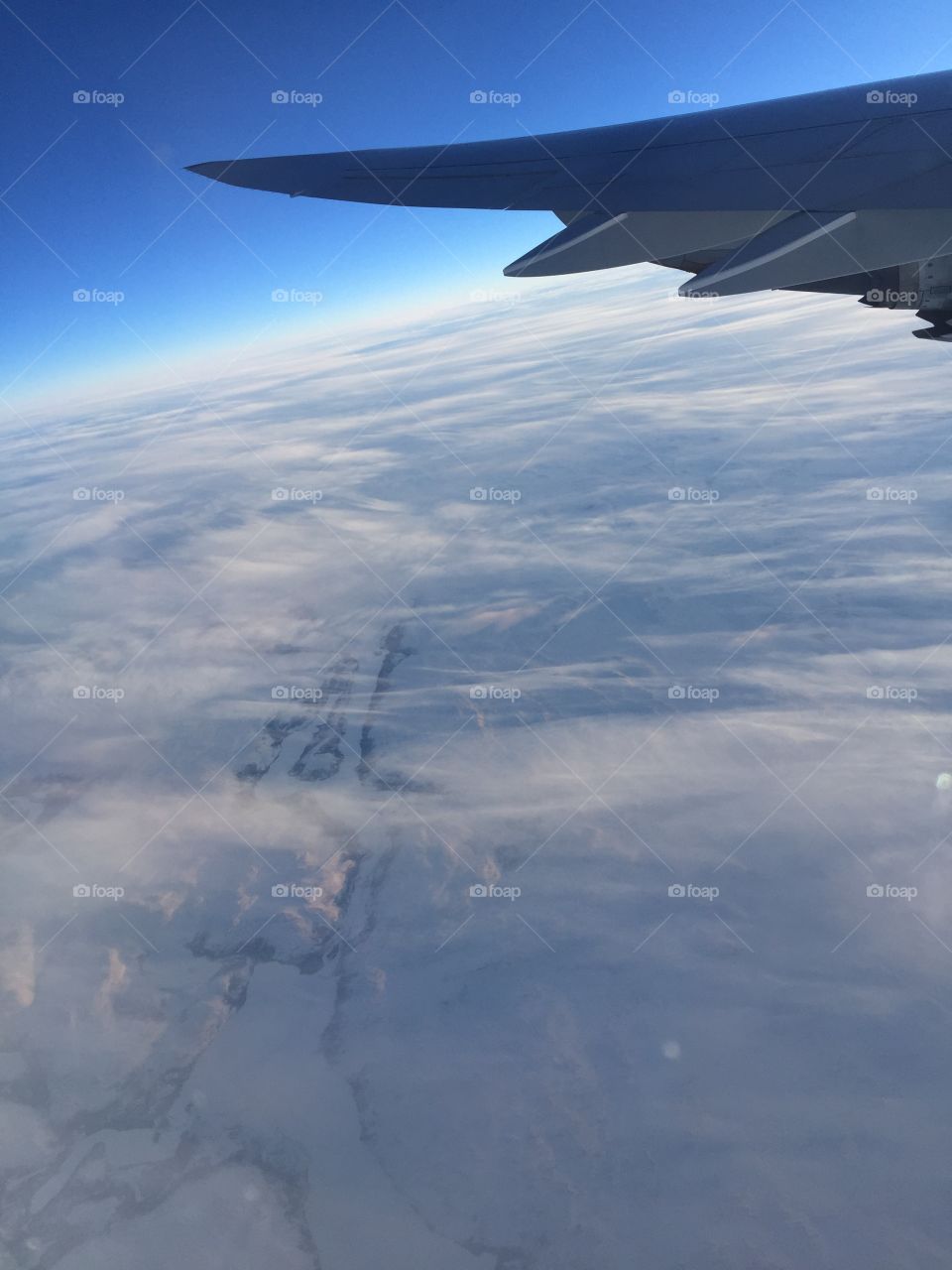 The view of the north pole