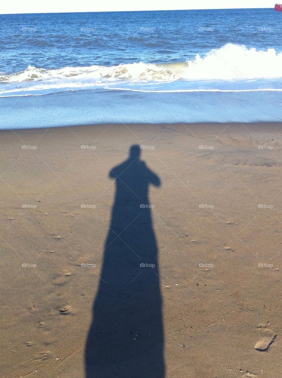 Shadow on the beach 2