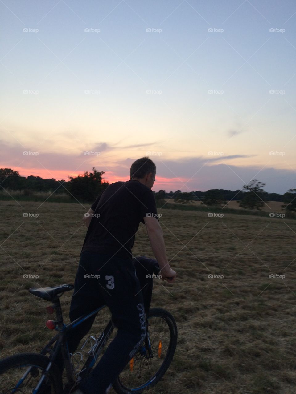 Bike ride on Field