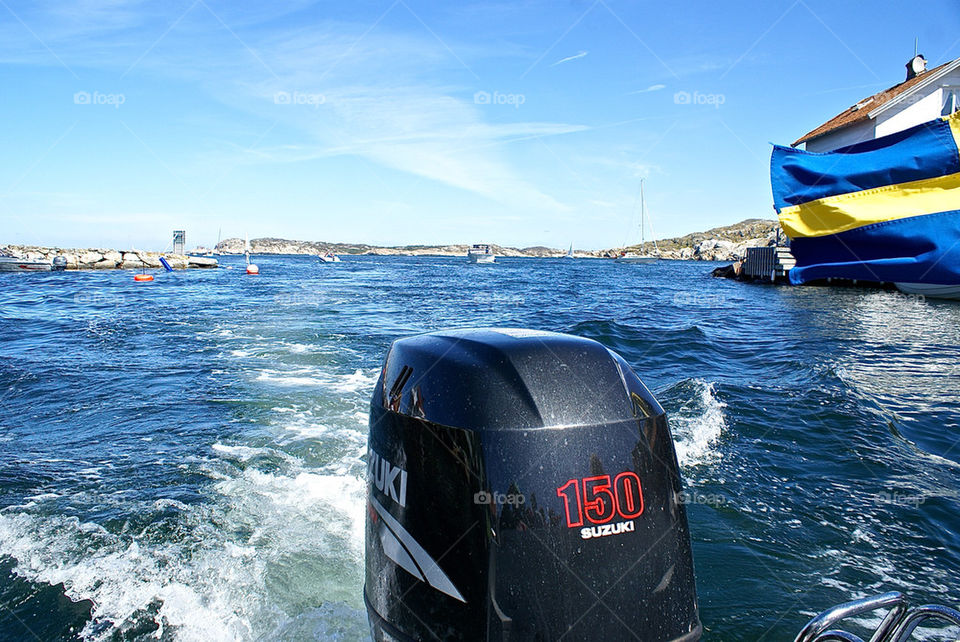 sweden boats lake archipelago by lgt41