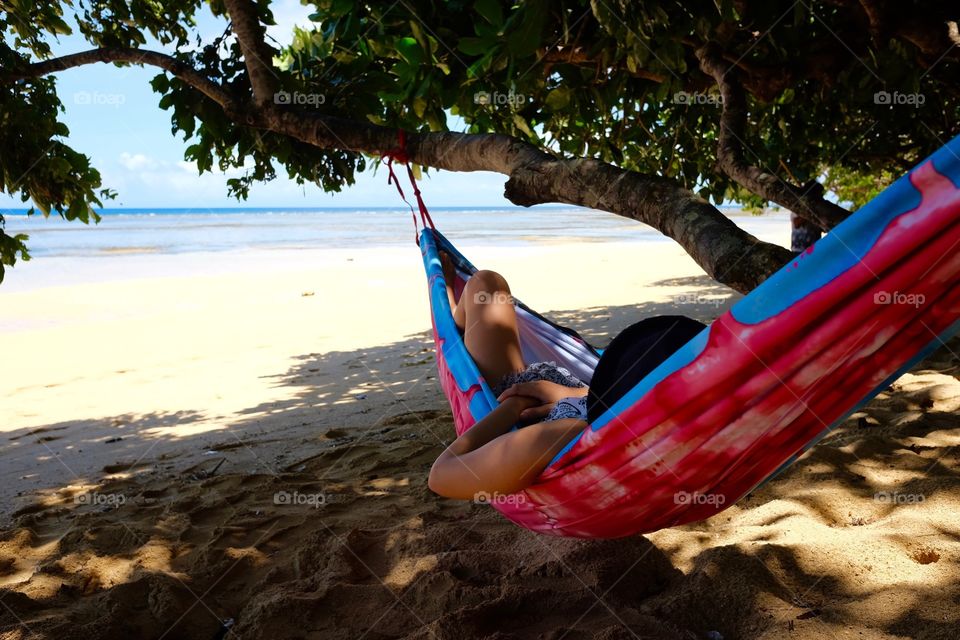 Hammock on the beach