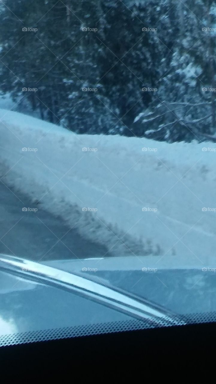Snow drift