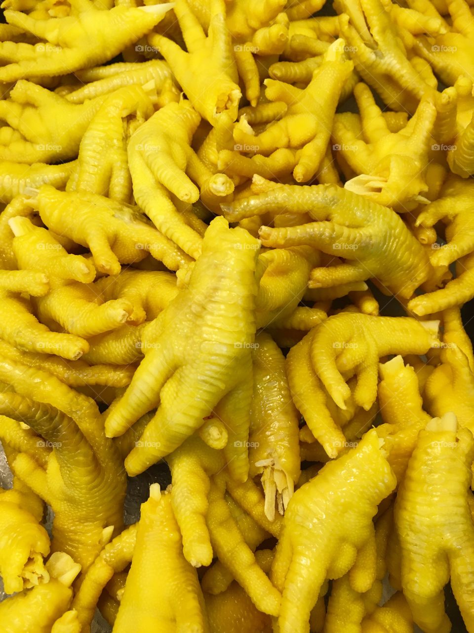 Chicken Feet in Chinese Supermarket