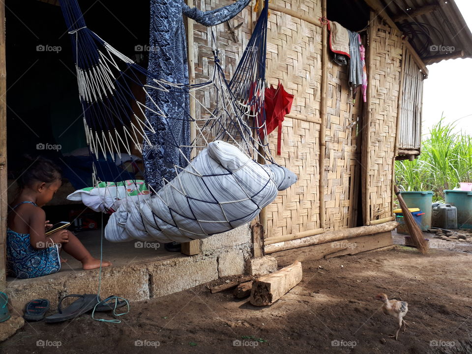 nipa hut in the Philippines