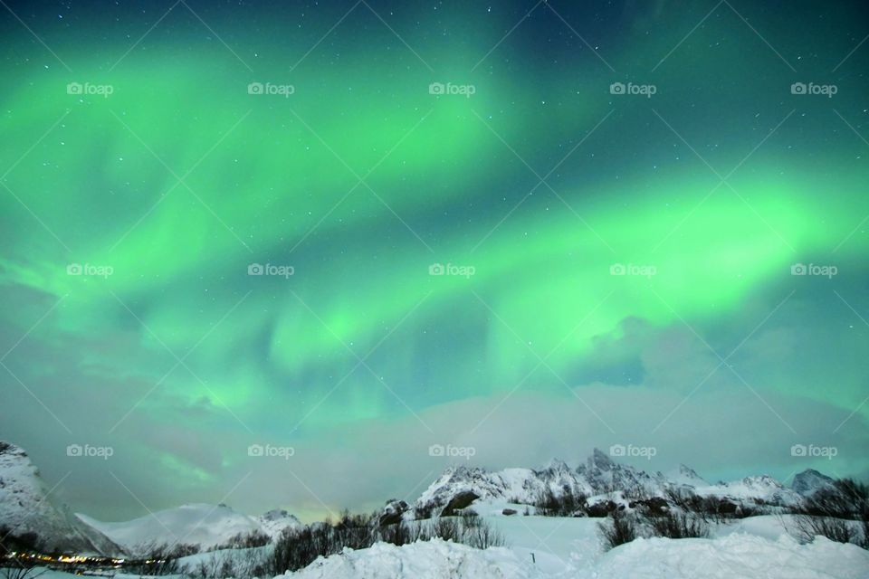 Amazing Northern Lights display