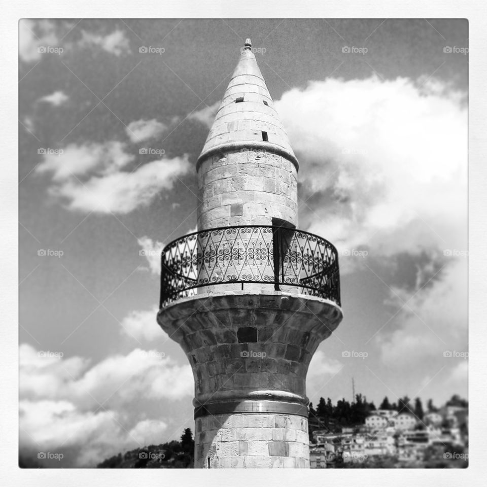 Minaret in northern Israel