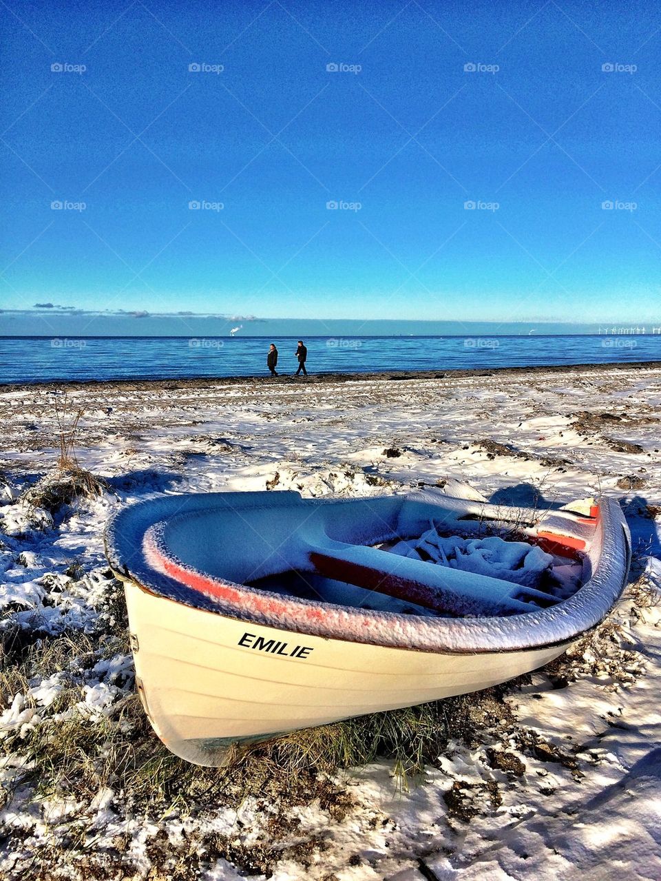 Winter at the beach