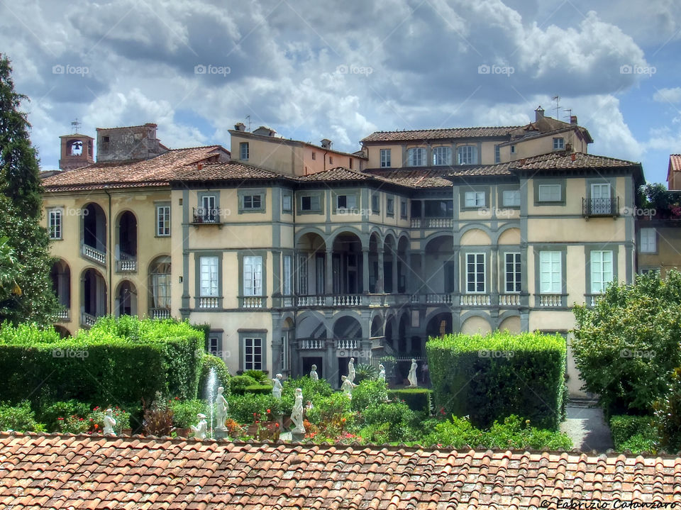 Pfanner palace in Lucca (Italia)