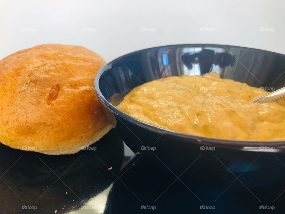 Hot Soup and Bread