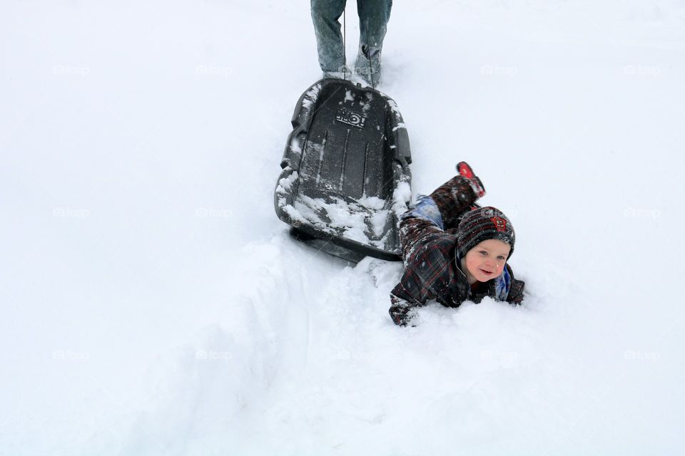 Sledding Fun