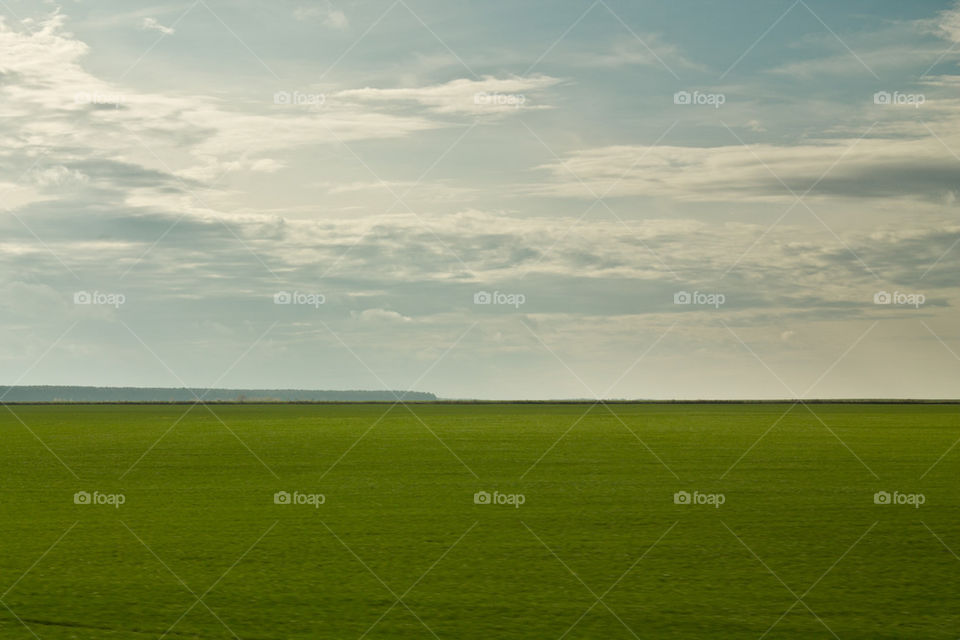 green field, west ukraine